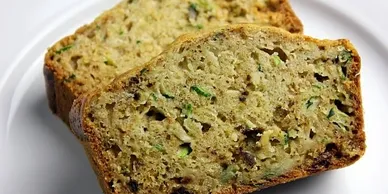 A close up of some bread with nuts